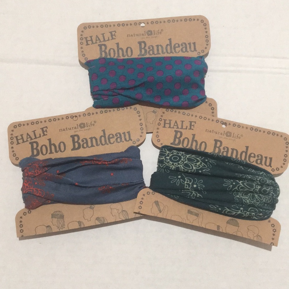 3 Pack Half Boho Bandeau